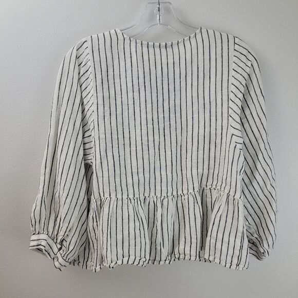 ZARA boho peasant blouse - Picture 8 of 9